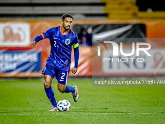 Netherlands player Devyne Rensch during the match between Netherlands and Georgia at the Covebo Stadium - De Koel for the Qualification EK 2...