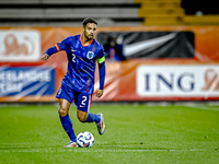 Netherlands player Devyne Rensch during the match between Netherlands and Georgia at the Covebo Stadium - De Koel for the Qualification EK 2...