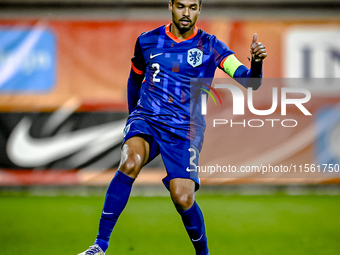 Netherlands player Devyne Rensch during the match between Netherlands and Georgia at the Covebo Stadium - De Koel for the Qualification EK 2...