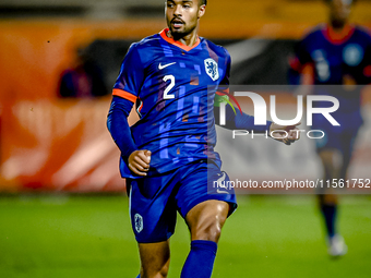 Netherlands player Devyne Rensch during the match between Netherlands and Georgia at the Covebo Stadium - De Koel for the Qualification EK 2...