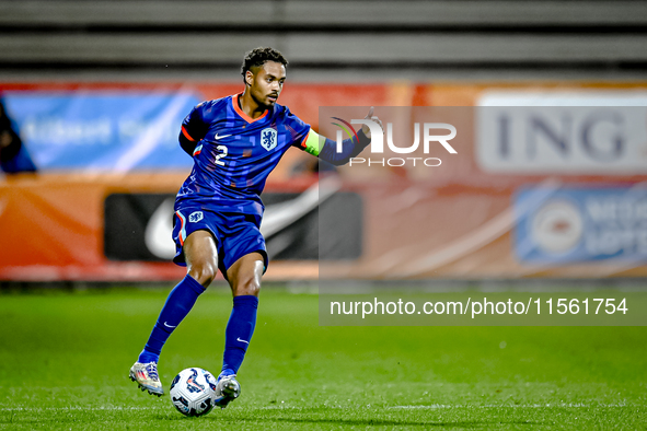 Netherlands player Devyne Rensch during the match between Netherlands and Georgia at the Covebo Stadium - De Koel for the Qualification EK 2...