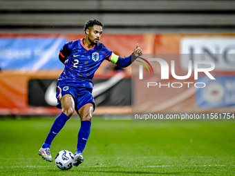 Netherlands player Devyne Rensch during the match between Netherlands and Georgia at the Covebo Stadium - De Koel for the Qualification EK 2...