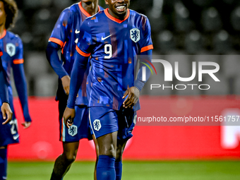 Netherlands player Noah Ohio during the match between the Netherlands and Georgia at the Covebo Stadium - De Koel for the Qualification EK 2...