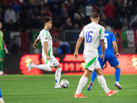 Samuele Ricci of Italy is in action during the UEFA Nations League 2024/25 League A Group A2 match between Israel and Italy at Bozsik Arena...