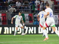 Alessandro Buongiorno of Italy is in action during the UEFA Nations League 2024/25 League A Group A2 match between Israel and Italy at Bozsi...