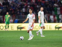 Samuele Ricci of Italy is in action during the UEFA Nations League 2024/25 League A Group A2 match between Israel and Italy at Bozsik Arena...