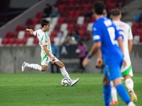 Samuele Ricci of Italy is in action during the UEFA Nations League 2024/25 League A Group A2 match between Israel and Italy at Bozsik Arena...