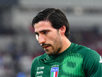 Sandro Tonli during Israel vs Italy: matchday 2 of UEFA Nations League 2024-2025, in Budapest, Hungary, on September 9, 2024, at Bozsik Aren...