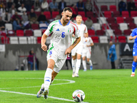 Federico Gatti in action during Israel vs Italy: matchday 2 of UEFA Nations League 2024-2025, in Budapest, Hungary, on September 9, 2024 (