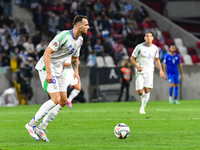 Federico Gatti in action during Israel vs Italy: matchday 2 of UEFA Nations League 2024-2025, in Budapest, Hungary, on September 9, 2024 (