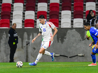 Alessandro Bastoni is in action during Israel vs Italy: matchday 2 of UEFA Nations League 2024-2025, in Budapest, Hungary, on September 9, 2...