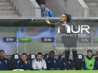 Luciano Spalletti during Israel vs Italy: matchday 2 of UEFA Nations League 2024-2025, in Budapest, Hungary, on September 9, 2024, at Bozsik...