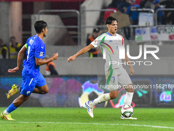 Samuele Ricci is in action during Israel vs Italy: matchday 2 of UEFA Nations League 2024-2025, in Budapest, Hungary, on September 9, 2024,...