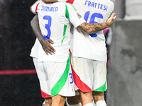 Players of Italy celebrate during Israel vs Italy: matchday 2 of UEFA Nations League 2024-2025, in Budapest, Hungary, on September 9, 2024,...