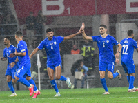 Players of Israel during Israel vs Italy: matchday 2 of UEFA Nations League 2024-2025, in Budapest, Hungary, on September 9, 2024, at Bozsik...