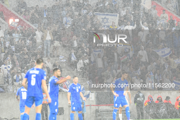 Players of Israel during Israel vs Italy: matchday 2 of UEFA Nations League 2024-2025, in Budapest, Hungary, on September 9, 2024, at Bozsik...