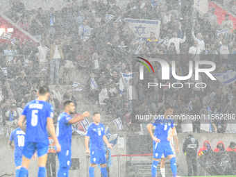 Players of Israel during Israel vs Italy: matchday 2 of UEFA Nations League 2024-2025, in Budapest, Hungary, on September 9, 2024, at Bozsik...