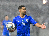 Mohammad Abu Fani during Israel vs Italy: matchday 2 of UEFA Nations League 2024-2025, in Budapest, Hungary, on September 9, 2024, at Bozsik...