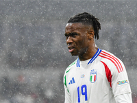 Destiny Udogie during Israel vs Italy: matchday 2 of UEFA Nations League 2024-2025, in Budapest, Hungary, on September 9, 2024, at Bozsik Ar...