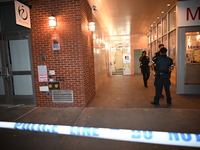 A 57-year-old woman is shot in the head and killed inside 44 Market Street in Manhattan, New York, United States, on September 9, 2024. At a...