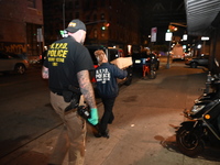 Crime scene investigators collect evidence, search for clues, and investigate the shooting death of 57-year-old Ying Zhu Liu, who is shot in...