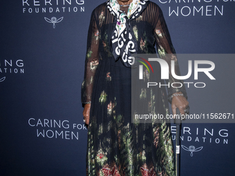 Bethann Hardison attends Kering's 3rd Annual Caring for Women Dinner at The Pool in New York, USA, on September 09, 2024. (