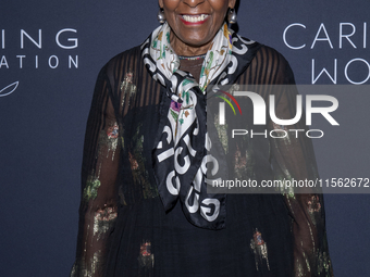 Bethann Hardison attends Kering's 3rd Annual Caring for Women Dinner at The Pool in New York, USA, on September 09, 2024. (