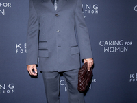 Ricky Martin attends the Kering's 3rd Annual Caring for Women Dinner at The Pool in New York, USA, on September 9, 2024. (