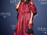 Adrienne Warren attends Kering's 3rd Annual Caring for Women Dinner at The Pool in New York, USA, on September 9, 2024. (