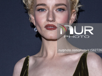 Julia Garner attends Kering's 3rd Annual Caring for Women Dinner at The Pool in New York, New York, USA, on September 9, 2024. (