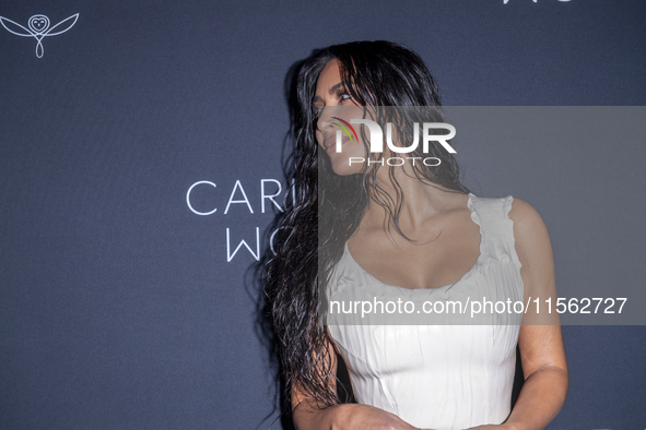 Kim Kardashian attends Kering's 3rd Annual Caring for Women Dinner at The Pool in New York, New York, USA, on September 09, 2024. 