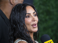 Kim Kardashian attends Kering's 3rd Annual Caring for Women Dinner at The Pool in New York, New York, USA, on September 09, 2024. (