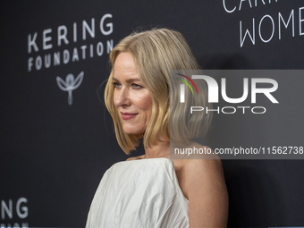 Naomi Watts attends Kering's 3rd Annual Caring for Women Dinner at The Pool in New York, USA, on September 9, 2024. (