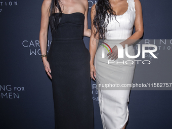 Kim Kardashian attends Kering's 3rd Annual Caring for Women Dinner at The Pool in New York, USA, on September 9, 2024. (