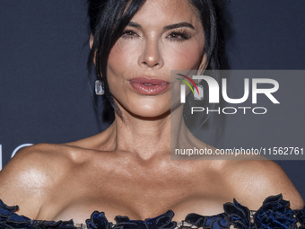 Lauren Sanchez attends Kering's 3rd Annual Caring for Women Dinner at The Pool in New York, USA, on September 9, 2024. (