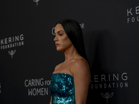 Katy Perry attends Kering's 3rd Annual Caring for Women Dinner at The Pool in New York, USA, on September 9, 2024. (