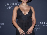 Raye attends Kering's 3rd Annual Caring for Women Dinner at The Pool in New York, New York, USA, on September 09, 2024. (