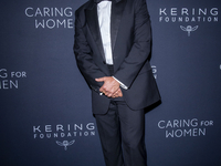 Orlando Bloom attends Kering's 3rd Annual Caring for Women Dinner at The Pool in New York, USA, on September 9, 2024. (