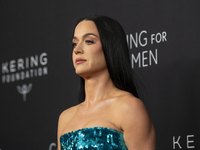 Katy Perry attends Kering's 3rd Annual Caring for Women Dinner at The Pool in New York, USA, on September 9, 2024. (