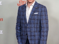 Sean Meehan, who plays Ed in the STARZ drama ''Three Women,'' attends the red carpet event at The Times Center for the New York premiere in...