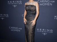 Salma Hayek attends Kering's 3rd Annual Caring for Women Dinner at The Pool in New York, USA, on September 9, 2024. (