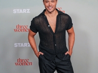 Blair Redford, who plays Will in the STARZ drama ''Three Women,'' is present at the red carpet event for the New York premiere at The Times...