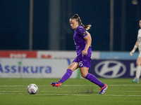 Tine De Caigny of Anderlecht is in action during the UEFA Women's Champions League First qualifying round, Semi-finals CP-Group 4 soccer mat...