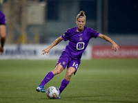 Laura Deloose of Anderlecht is in action during the UEFA Women's Champions League First qualifying round, Semi-finals CP-Group 4 soccer matc...