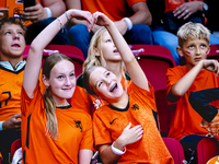 Supporters of the Netherlands during the match between the Netherlands and Germany at the Johan Cruijff ArenA for the UEFA Nations League, L...