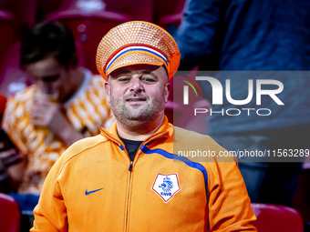 Supporters of the Netherlands during the match between the Netherlands and Germany at the Johan Cruijff ArenA for the UEFA Nations League, L...