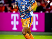 Netherlands defender Virgil van Dijk during the match between the Netherlands and Germany at the Johan Cruijff ArenA for the UEFA Nations Le...