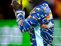 Netherlands forward Brian Brobbey plays during the match between the Netherlands and Germany at the Johan Cruijff ArenA for the UEFA Nations...