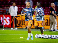 Netherlands defender Virgil van Dijk during the match between the Netherlands and Germany at the Johan Cruijff ArenA for the UEFA Nations Le...