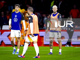 Germany midfielder Robert Andrich plays during the match between the Netherlands and Germany at the Johan Cruijff ArenA for the UEFA Nations...